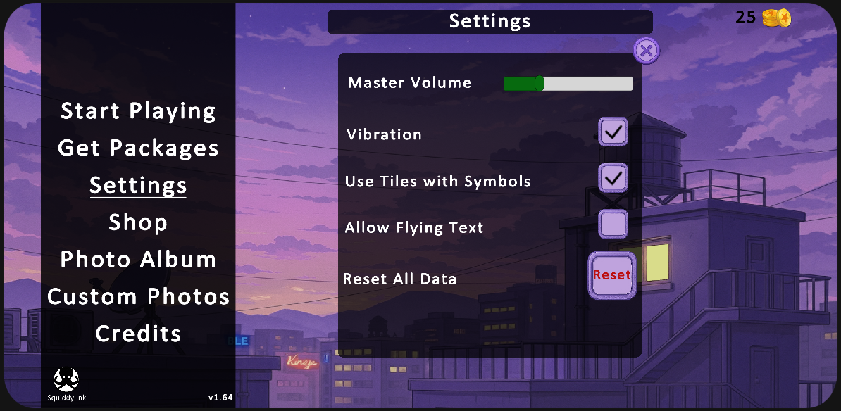 Settings